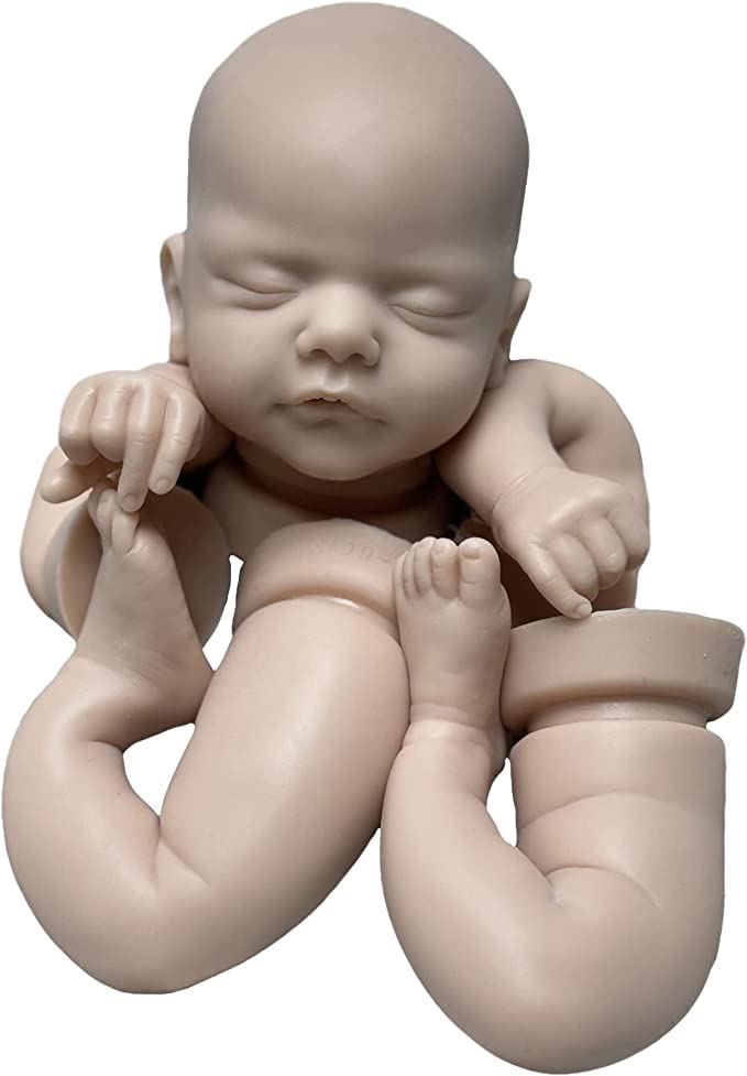 Amazon.com: DangTpor 18inch Sam Doll Reborn Solid Platinum Liquid
